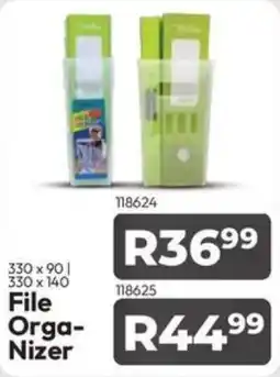 Crazy Plastics File Organizer offer