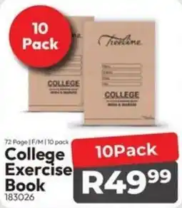 Crazy Plastics College Exercise Book offer
