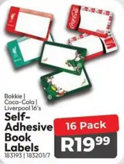 Crazy Plastics Self Adhesive Book Labels offer