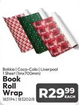 Crazy Plastics Book Roll Wrap offer