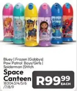 Crazy Plastics Space Canteen offer