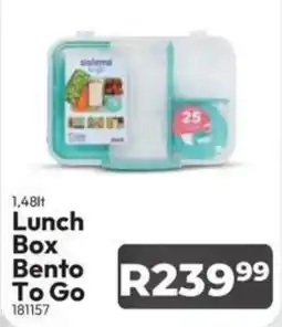 Crazy Plastics Lunch Box Bento To Go offer
