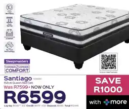 Sleepmasters Sleepmasters 152cm Queen Bed Set offer