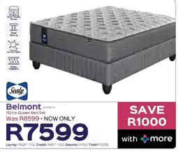 Sleepmasters Sealy Belmont 152cm Queen Bed Set offer