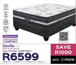 Sleepmasters Sleepmasters Saville 10285181 offer