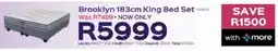 Sleepmasters Sleepmasters Brooklyn 183cm King Bed Set offer
