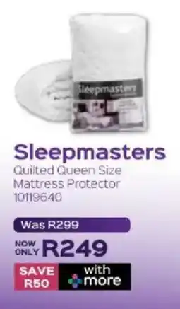 Sleepmasters Sleepmasters Quilted Queen Size Mattress Protector offer