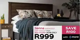 Sleepmasters Steel&Rose Senna Queen Headboard offer
