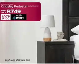 Sleepmasters Steel&Rose Kingsley Pedestal offer