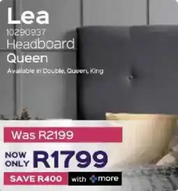 Sleepmasters Steel&Rose Lea Headboard Queen offer