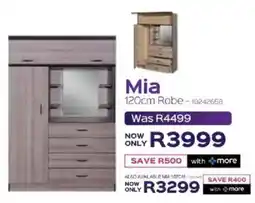 Sleepmasters Steel&Rose Mia 120cm Robe offer