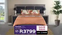 Sleepmasters Steel&Rose Kenton Queen Headboard & Pedestals offer