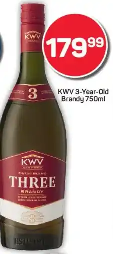 Pick n Pay Liquor KWV 3-Year-Old Brandy offer