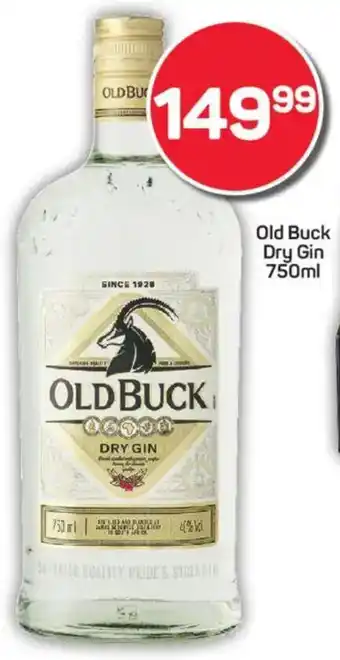 Old Buck Dry Gin