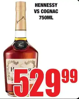 Boxer Liquors Hennessy vs cognac offer