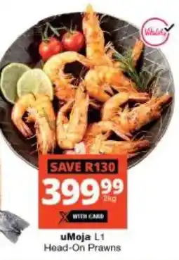 Checkers Hyper uMoja L1 Head-On Prawns offer