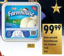 President Hyper Dairymaid Farmhouse Ice Cream Tub offer