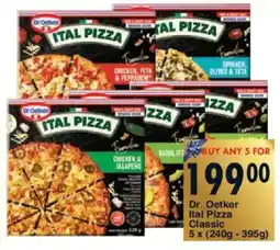 President Hyper Dr. Oetker Ital Pizza Classic offer