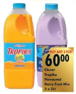 President Hyper Clover Tropika Flavoured Dairy Fruit Mix offer