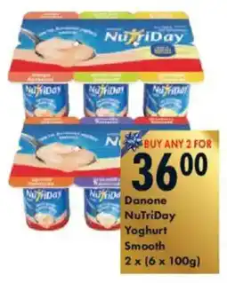President Hyper Danone NuTriDay Yoghurt Smooth offer