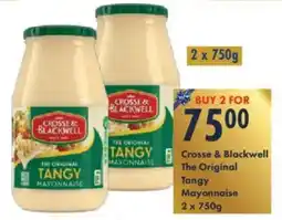 President Hyper Crosse & Blackwell The Original Tangy Mayonnaise offer
