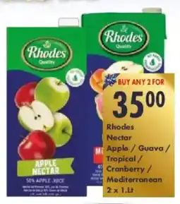 President Hyper Rhodes Nectar Apple/ Guava/ Tropical/ Cranberry/ Mediterranean offer