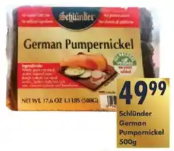 President Hyper Schlünder German Pumpernickel offer