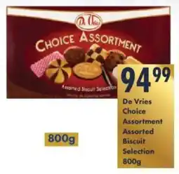 President Hyper De Vries Choice Assortment Assorted Biscuit Selection offer