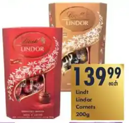 President Hyper Lindt Lindor Cornets offer