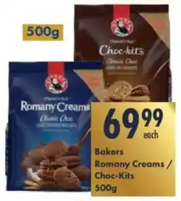 President Hyper Bakers Romany Creams/ Choc-Kits offer