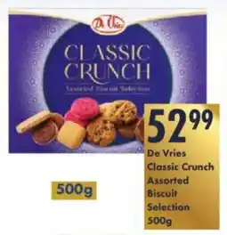 President Hyper De Vries Classic Crunch Assorted Biscuit Selection offer