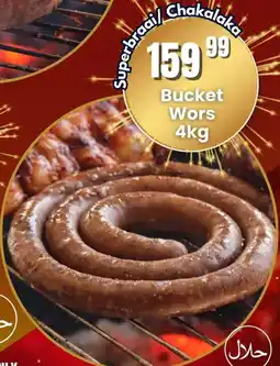 Super Save Bucket Wors offer