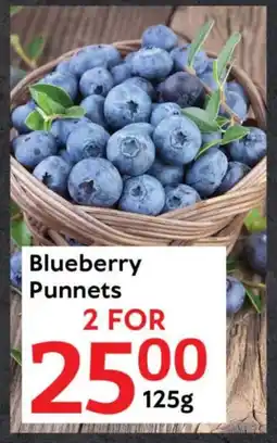Oxford Freshmarket Blueberry Punnets offer