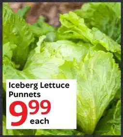 Oxford Freshmarket Iceberg Lettuce Punnets offer