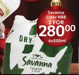Oxford Freshmarket Savanna Cider NRB offer