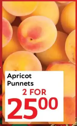 Oxford Freshmarket Apricot Punnets offer