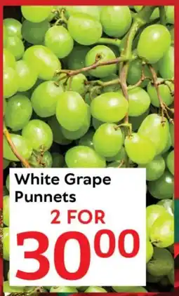 Oxford Freshmarket White Grape Punnets offer
