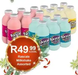 Take 'n Pay Rascals Milkshake Assorted offer