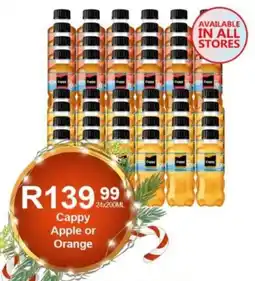 Take 'n Pay Cappy Apple or Orange offer