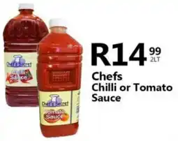 Take 'n Pay Chefs Chilli or Tomato Sauce offer