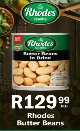 Take 'n Pay Rhodes Butter Beans offer