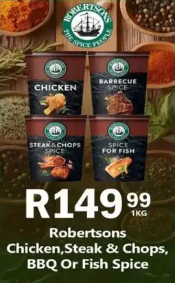 Take 'n Pay Robertsons Chicken, Steak & Chops, BBQ Or Fish Spice offer