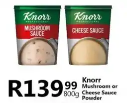 Take 'n Pay Knorr Mushroom or Cheese Sauce Powder offer