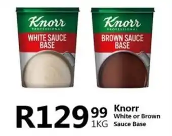 Take 'n Pay Knorr White or Brown Sauce Base offer