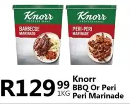 Take 'n Pay Knorr BBQ Or Peri Peri Marinade offer