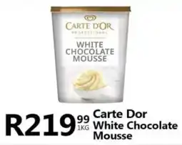 Take 'n Pay Carte Dor White Chocolate Mousse offer