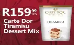 Take 'n Pay Carte Dor Tiramisu Dessert Mix offer