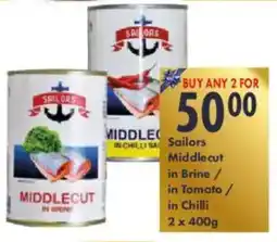 President Hyper Sailors Middlecut in Brine/ in Tomato/ in Chilli offer