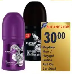 President Hyper Playboy Men/ Playgirl Ladies Roll On offer