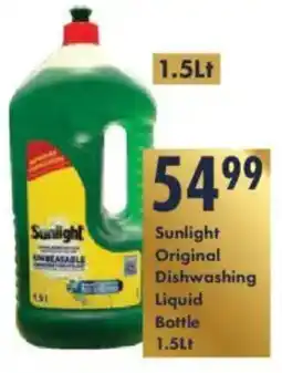President Hyper Sunlight Original Dishwashing Liquid Bottle offer